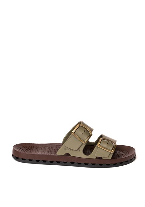 Green jolla moka sandal SENSI | 4153MOKA-092